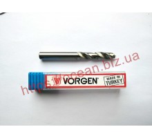 Свердло твердосплавне D9х40х80мм ц/хв праве монолітне VORGEN